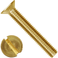Винт DIN 963 латунь