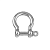 Скоба омегообразная 10 мм АРТ 8260 нержавеющая сталь А4